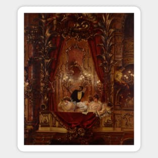 A Night at the Opera by Carl Kahler Magnet